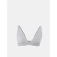 thumbnail image 3 of No Boundaries Cotton Stretch Ribbed Wirefree Plunge Bra, Women's XS-3XL, 3 of 4