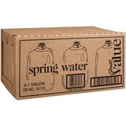 Great Value Spring Water, 1 Gallon, 6 Count