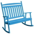 thumbnail image 3 of Kunkle Holdings, LLC Pine Double Classic Porch Rocker Canary Yellow, 3 of 5