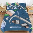thumbnail image 6 of 3 Pcs Soft Bedding Set, Includes 1 Duvet Cover with Zipper And 2 Pillow Shams,Anesthesia Full(79"×90"), 6 of 8