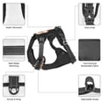thumbnail image 3 of Naloa Wood Grain Bald Eagle Pet Harness Vest with Traction Rope, Adjustable No-Choke Dog Vest for Outdoor, Walking - Medium, 3 of 4