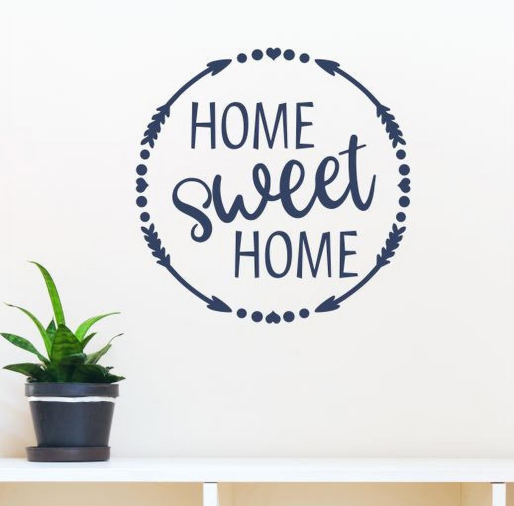 Stickers Home Sweet Home salon