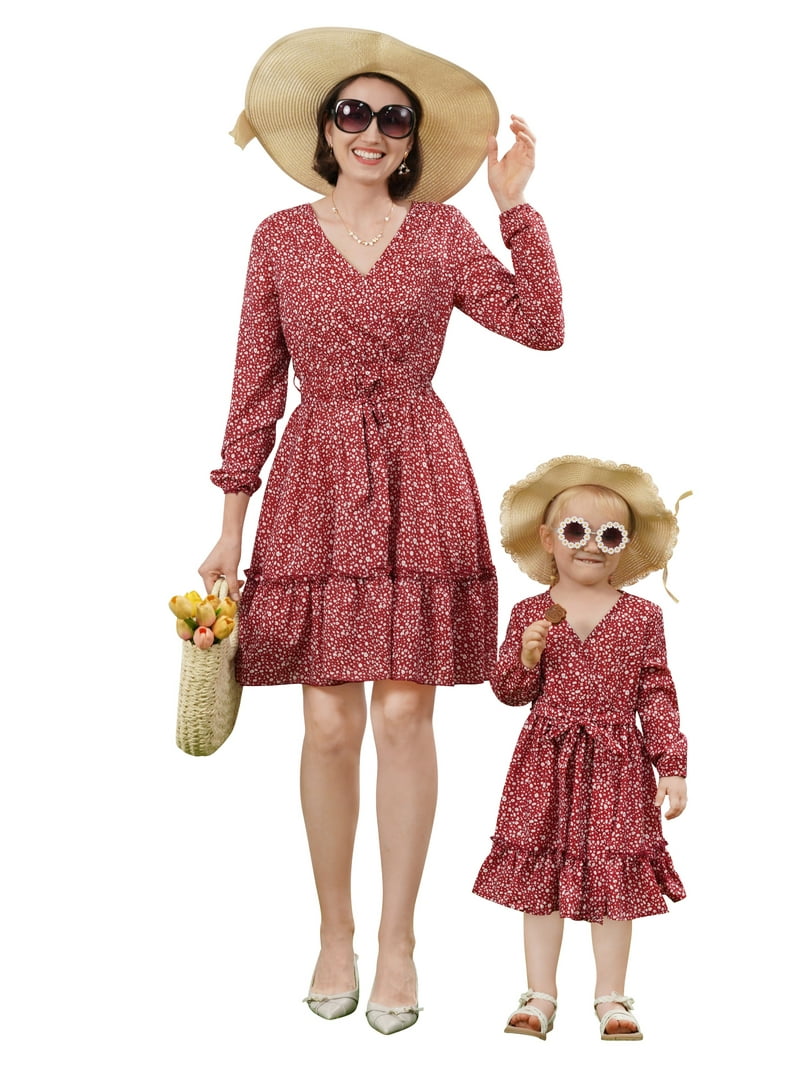 navy blue dress for baby girl Mommy and Me Dresses | Mommy and Me Matching Outfits | Mommy & Me Outfits |  Mom Daughter Dress | Autumn Matching Dresses | Mom Gift