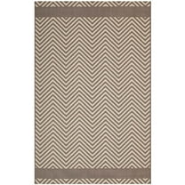 Modway Optica 5' x 8' Area Rug in Beige