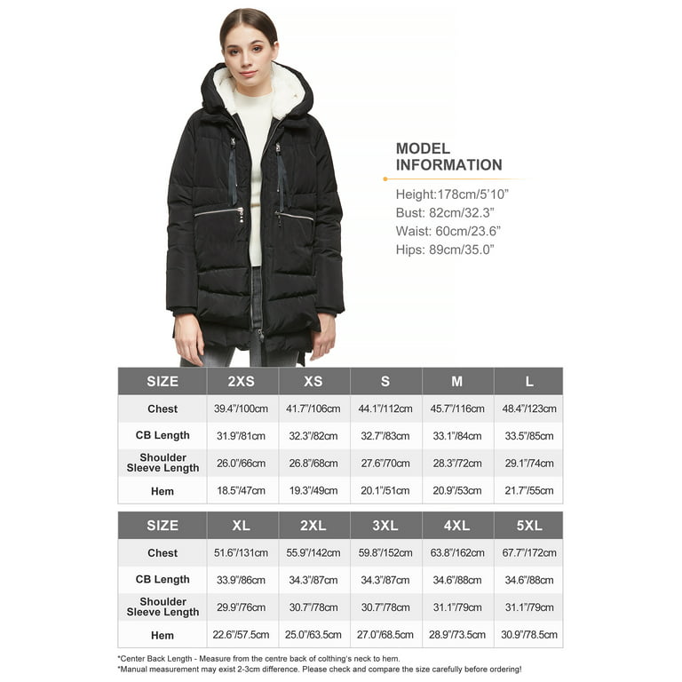 Orolay Women's Thickened Down Jacket