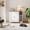White, variant on Studyset Dog-Proof Large Cat Litter Box Enclosure with Scratch Pad, Large Automatic Litter Box Furniture for Placing Self-Cleaning Litter Box,Litter Cabinet with Outlet, Cat Litter Box Furniture