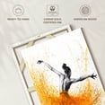 thumbnail image 6 of Elephant Stock Desert Dance Wall Art - Vertical Canvas Wall Art - Living Room Wall Decor - Dance Canvas - White And Orange Decor By Ashvin Harrison - 8" x 12", 6 of 8
