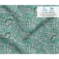 thumbnail image 2 of Soimoi Home & Outdoor Upholstery Fabric - Leaves Pattern - 56" Wide by The Yard - Ideal for Chairs, Table Covers & DIY Projects - Green, 2 of 7