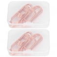 thumbnail image 3 of 24Pcs Clip Stylo Titulaire Cahiers Simple Métal Facture Titulaire Clip Inoxydable Fournitures de Bureau, 3 of 8