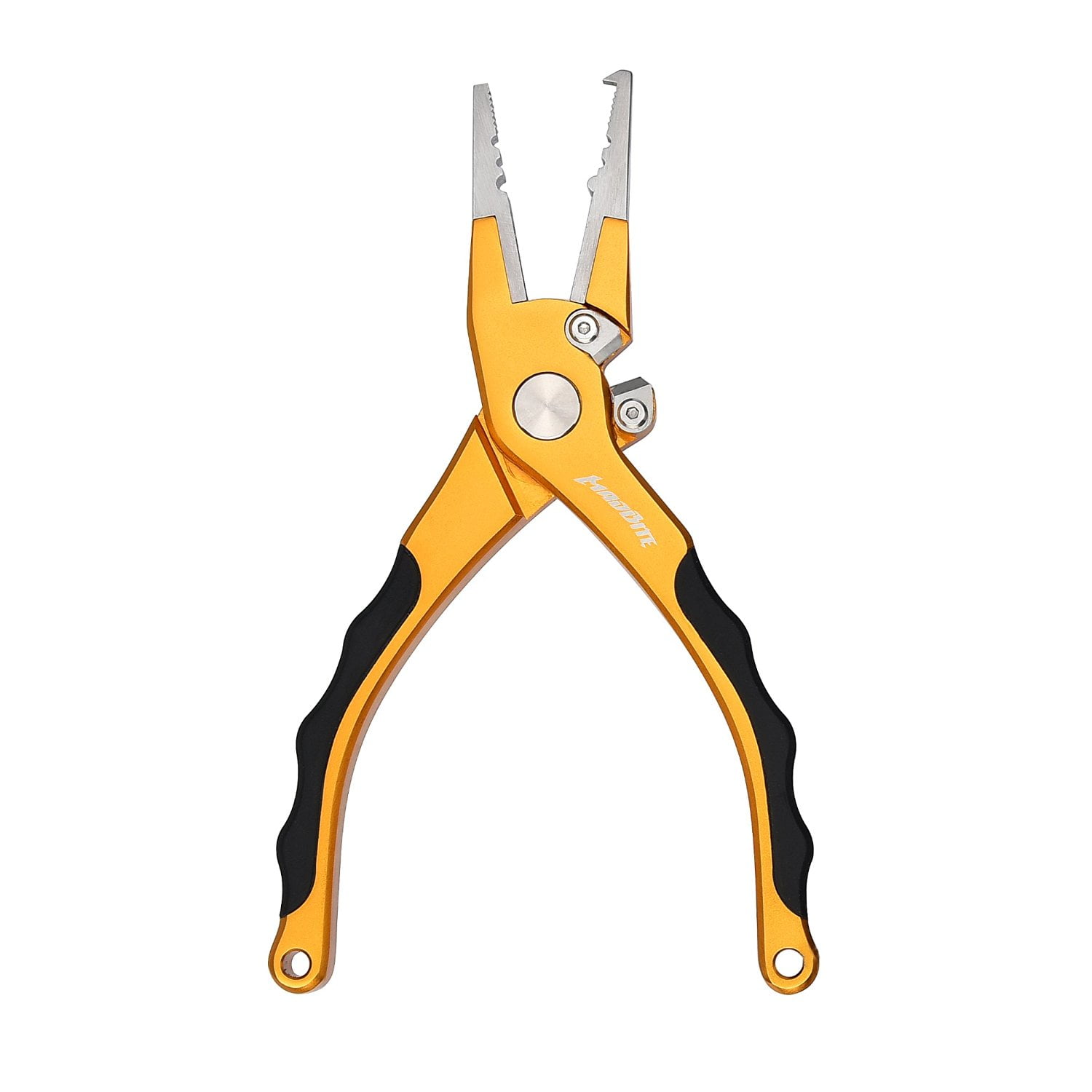 MadBite Fishing Pliers Saltwater Hook Remover Plier, Carbide Braid