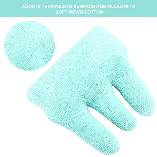 Soft Finger Separator Anti Stick Hand Finger Aid Protector Bed Elderly Care Pad, Removable & Washable, Multiple Colors, Suitable for Bedridden Elderly