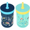 thumbnail image 3 of Contigo Kid's 14 oz. Leighton Tumbler 2-Pack - Silly Spaghetti/Penguin Plunge, 3 of 5