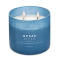 thumbnail image 2 of Colonial Candle Pop of Color Ocean Storm Scented Jar Candle, 3 Wick, 14.5 oz, 80 Hours Burn, Water, 2 of 8