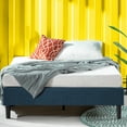 thumbnail image 3 of Zinus Curtis 13" Upholstered Platform Bed Frame, Navy, King, 3 of 12
