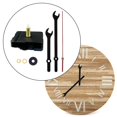 thumbnail image 6 of Wall Clock Movement Non Ticking Hands High Long Shaft for Painting Clock Metal Wall Clock Maintenance Repair Parts , 28mm Shaft Black Red, 6 of 9