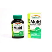 Jamieson Multi 100% Complete Vitamin - Adults - 90 Caplets {Imported from Canada}
