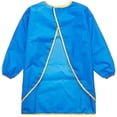 thumbnail image 2 of Bata de pintura para niños, delantal para niños, babero azul, S, 2 of 3