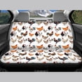 thumbnail image 6 of Pzuqiu Car Seat Protector Cushion, Compatible with Front Seat Automotive Seats, Car Seat Covers Full Set for Sedans Cars Easy to Install, Rooster, 6 of 10