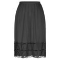 thumbnail image 5 of Half Slips for Women Elastic Waist Lace Hem Knee Length Underskirt Dress Extender, 5 of 6