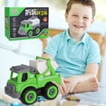 thumbnail image 2 of Childrens Screw Assembly Vehicle Kit With Garbage Truck Building Kit, 2 of 9