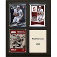 thumbnail image 1 of C & I Collectables 810LUCKCO 8 x 10 in. Andrew Luck NCAA Stanford Cardinal Three Card Plaque, 1 of 1
