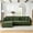 Green, variant on KYLE & KAY L-Shaped Deep Seat Couch for Living Room,Convertible Sectional Sofa Couch, Oversized 4 Seat Cloud with Storage Ottoman,Mid-Century Modern Sofa,Green