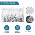 thumbnail image 6 of Spring Gray Eucalyptus Placemats Set of 4, Summer Botanical Leaf Country Placemats for Dining Table, Place Mats for Kitchen Tabletop, Waterproof Wipeable Dining Table Mats Set, 6 of 9