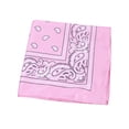 thumbnail image 1 of Yuarrent Bufanda pequeña cuadrada de moda Hip hop Cool Guy mujeres hombres impresión cabeza envoltura rap estrella pañuelo cuello lazo para el pelo Accesorios para máquinas de ejercicios Rosa Yuarrent JJ15373-03, 1 of 1