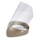 thumbnail image 1 of Mascarilla de cocina con escudo facial, antivaho de cocina, protector contra salpicaduras de aceite, cubierta facial transparente para mujeres y hombr Gris, 1 of 9