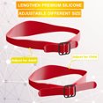 thumbnail image 2 of Neckline Shaving Template Hair Line Up Tools Curved Silicone Haircut Band, 2 of 11