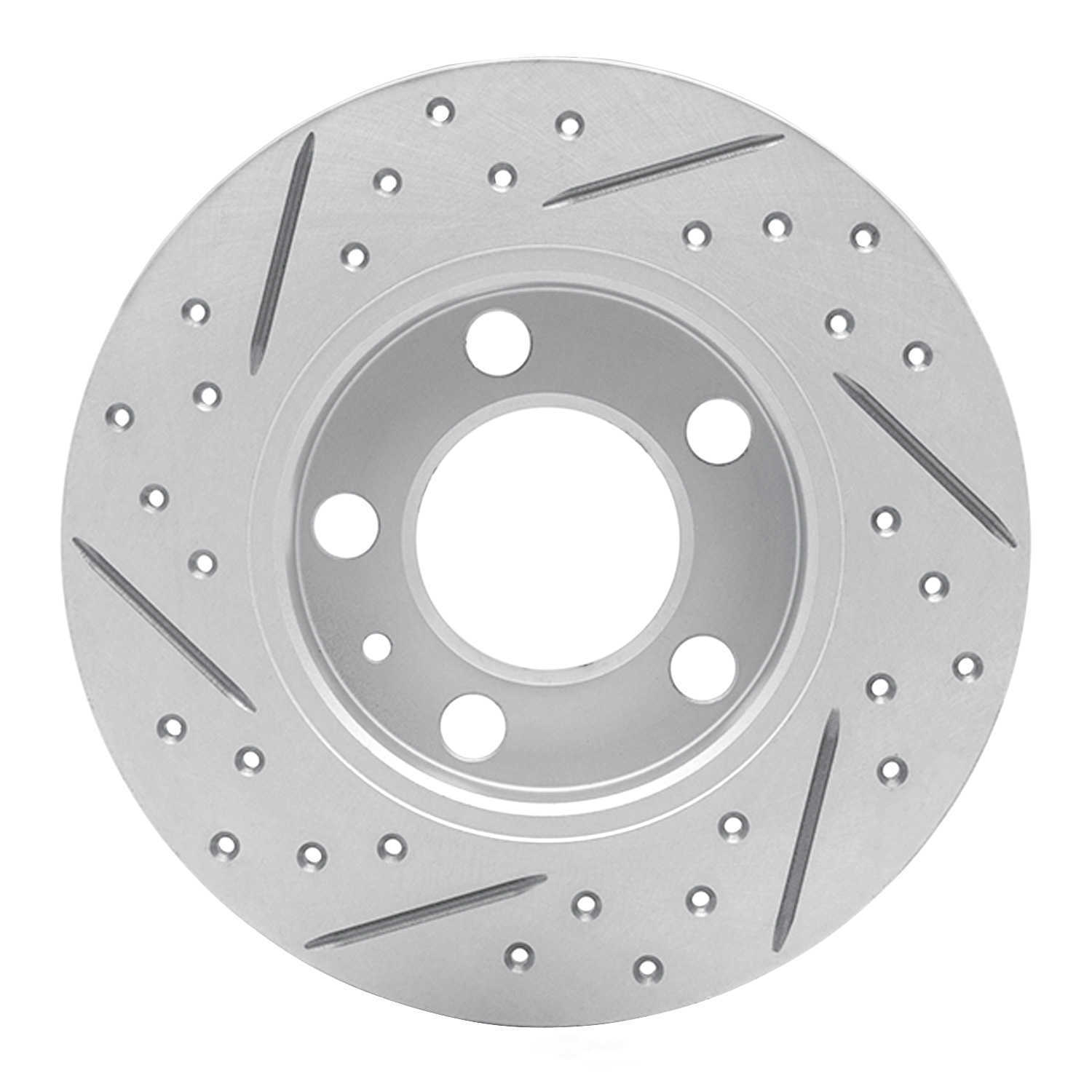 Dynamic Friction Company 830-74019R DFC Geoperformance Rotor - Drilled and Slotted