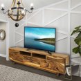 thumbnail image 2 of Rimini Live Edge Suar Wood Cabinet with 6 drawers, 2 of 5