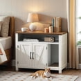 thumbnail image 3 of Caja de arena para gatos HOOBRO Farmhouse Furniture WH24MW01, 3 of 8