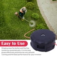 thumbnail image 5 of Strimmer Heads Grass Brush Cutter String Trimmer Head for Echo Speed-Feed 400 SRM-225 SRM-230 SRM-210 Trimmers Edgers Parts and Accessories 4.09*2.17 inch (4PK), 5 of 11