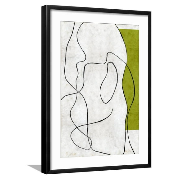 Art.com Presences I Art Print by Melissa Wang, Black Frame Wall Art, 21" x 29"