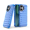 Blue, variant on Case for  iPhone 17, Heavy Duty Durable Capsule Shape [TPU+PU] Anti Drop Airbag Protective Case
