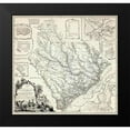 thumbnail image 2 of Cook, James 16x15 Black Modern Framed Museum Art Print Titled - A Map of the Province of South Carolina, 1773, 2 of 5
