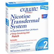Equate Nicotine Patch Step 2 14mg