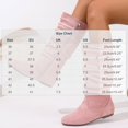 thumbnail image 3 of Women's Extra Wide Calf Knee High Slouchy Boots, Wide Width Tall Boots with Flat Heel Side Zipper Beige 7.5(40), 3 of 5