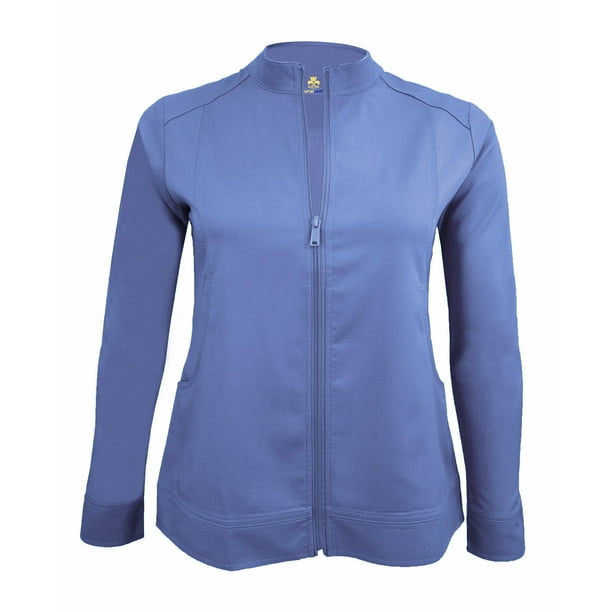 Natural Uniforms NATURAL UNIFORMS WOMENS SOFT STRETCH SCRUB JACKET