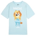 thumbnail image 2 of Bluey Men's Short Sleeve T-Shirt Uncle Rad Light Blue, 2 of 4
