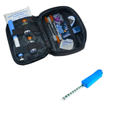 Daily Diabetic Organizer Case and Mediclip Bundle