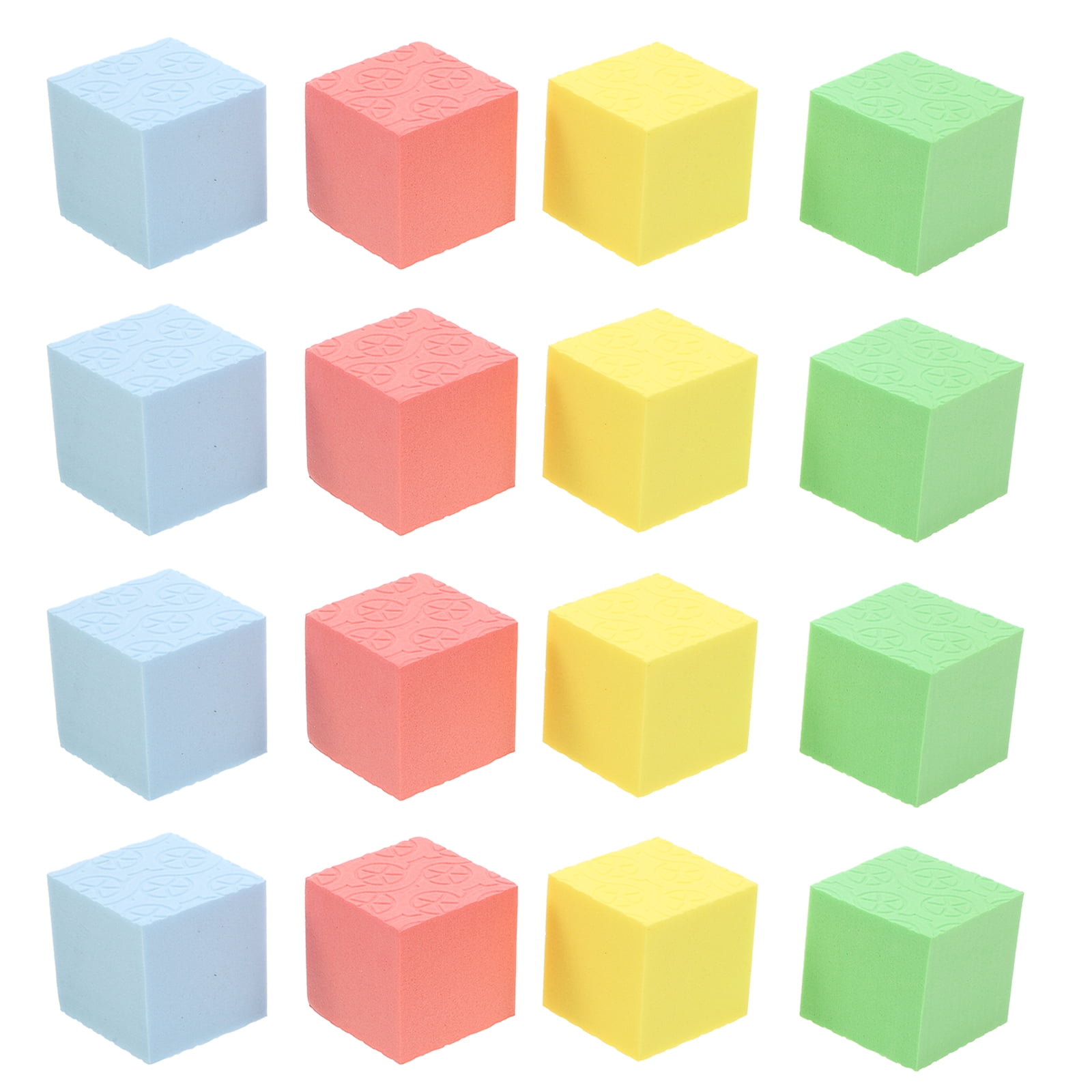 ZERONE Cubes De Couleur Mains Sur Cubes De Couleur En Bois, Mains