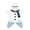 Z02-White, variant on Christmas Baby Starfish Onesie, Warm Romper, Soft Hooded Bodysuit, Cozy Winter Jumpsuit Outfits for Boys Girls