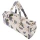 thumbnail image 5 of Qukaim Bolsa organizadora tejida para tejer agujas de tejer, tela de flores moradas, almacenamiento para el hogar, tijeras de acero inoxidable, costura, bolsa de maquillaje, tijeras de bordado, 5 of 5