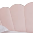 thumbnail image 6 of Pemberly Row Modern Pink Velvet Twin Size Daybed with Trundle, 6 of 11