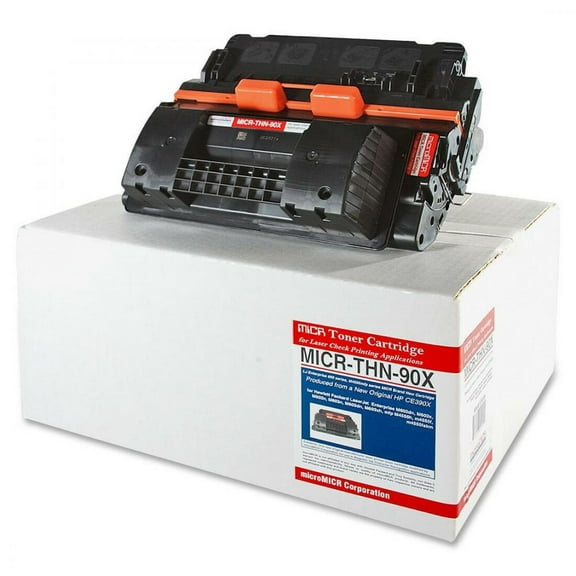 microMICR MICR Laser Toner Cartridge CE390X - Black - 1 Each - 24000 Pages