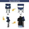 REDCAMP 2Pack Heavy Duty Foldable Fishing Tripod Chairs, Portable