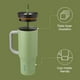 thumbnail image 2 of Vaso de viaje Owala de acero inoxidable de 1,2 L con tapa, color verde pajizo, 2 of 6