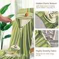 thumbnail image 5 of Yayeee 2 Pack Dining Chair Covers Stretch Parson Chairs Slipcovers Seat Protector, Light Green Martini, 5 of 6